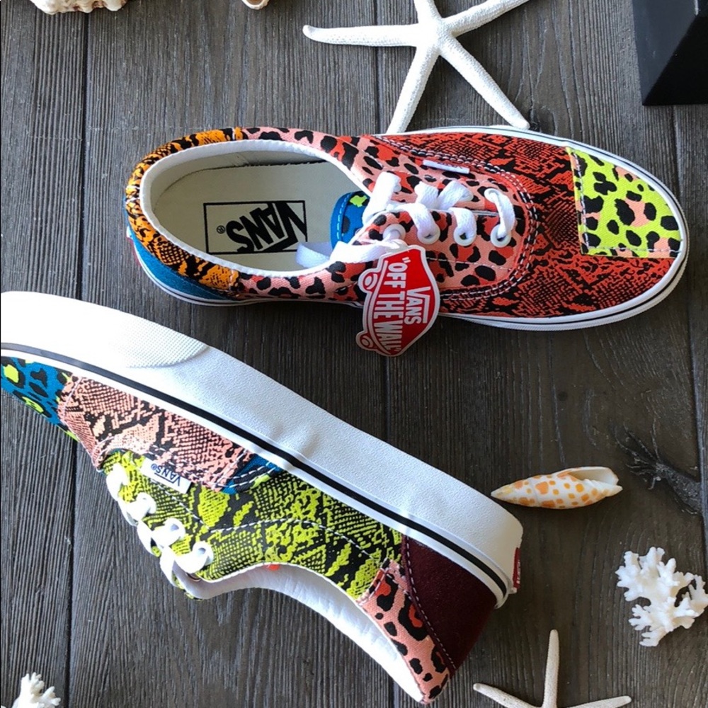 🌴🌼VANS-PATCHWORK LEOPARD/SNACK🌼🌴 - Picture 8 of 11
